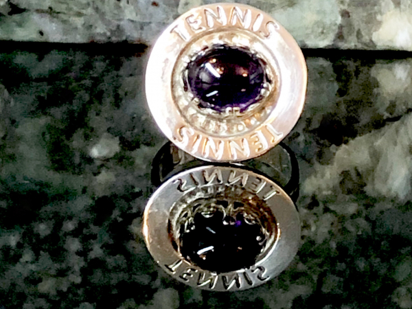 Color Changing Amethyst Sterling Silver Handcrafted Ring