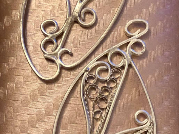 Earrings Argentium Silver Fine Silver Silversmith Jewelry