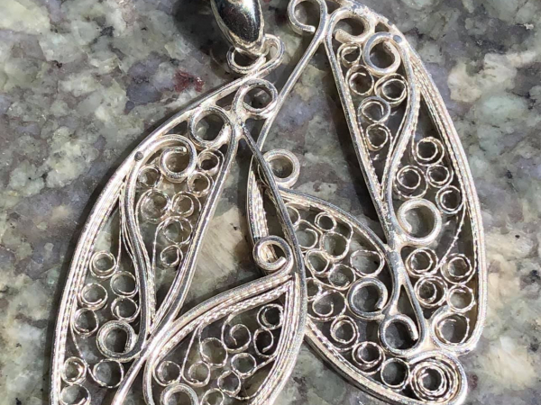 Earrings Argentium Silver Fine Silver Silversmith Jewelry