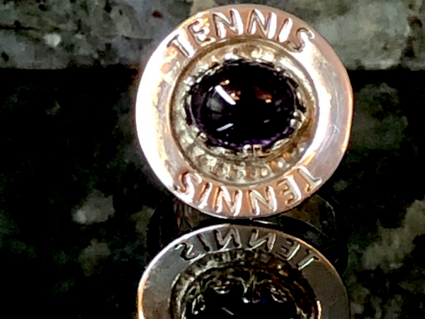 Color Changing Amethyst Sterling Silver Handcrafted Ring