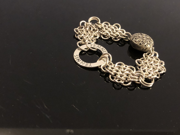 Sterling Silver Chain Maille Bracelet