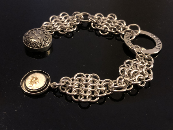 Sterling Silver Chain Maille Bracelet