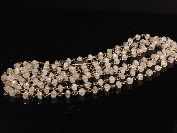 Moonstone Wire Wrap Luxe