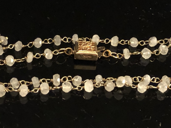 MOONSTONE DOUBLE WRAP BRACELET