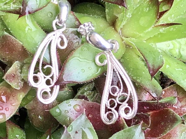 Earrings Argentium Silver Fine Silver Silversmith Jewelry