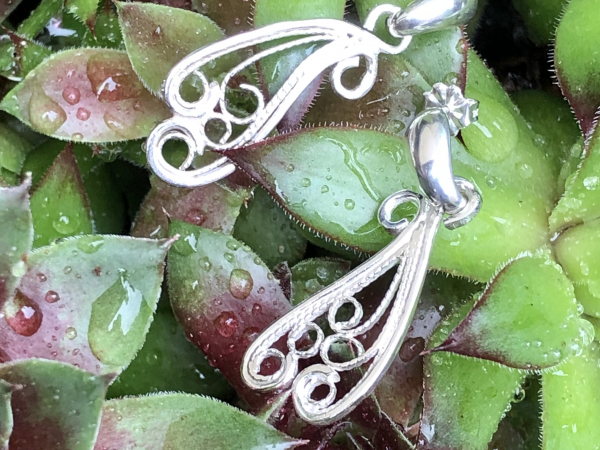Earrings Argentium Silver Fine Silver Silversmith Jewelry