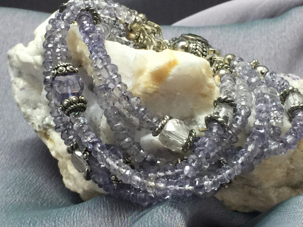 denim blue, quartz, peridot, sterling , bracelet, bohemian, bride, fashionista