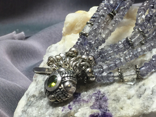 denim blue, quartz, peridot, sterling , bracelet, bohemian, bride, fashionista
