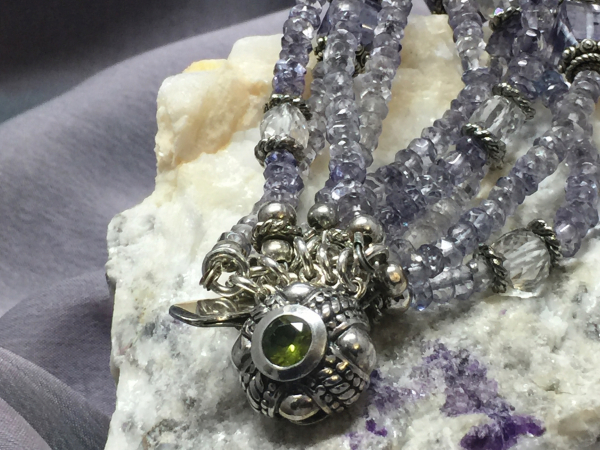 denim blue, quartz, peridot, sterling , bracelet, bohemian, bride, fashionista