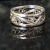 Argentium Silver Filigree Band Argentium Silver Wide Band Silversmith Jewelry Ri