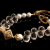 WHITE TOPAZ SHELL PEARLS & QUARTZ CRYSTAL BRACELET