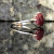Natural Ruby Red & Sterling Silver Handcrafted Ring Size 5.5