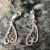 Earrings Argentium Silver Fine Silver Silversmith Jewelry
