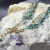 topaz, aquamarine, 14kgf, bracelet, bohemian, bride, fashionista