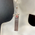 #RESIST PINK TOURMALINE EARRINGS