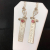 #RESIST PINK TOURMALINE EARRINGS