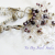 Snowflakes & Pearls Crystal Necklace Freshwater Pearls Statement Necklace