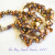 Topaz Freshwater Pearls Garnets Cluster Statement Necklace