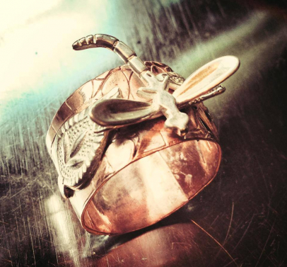Dragonfly on Copper Dragonfly on Copper
