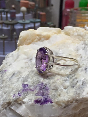 Siberian Amethyst Ring