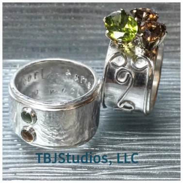 Gemstones Wedding Rings